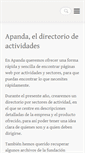 Mobile Screenshot of fundacionapanda.es