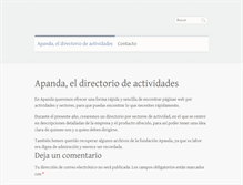 Tablet Screenshot of fundacionapanda.es